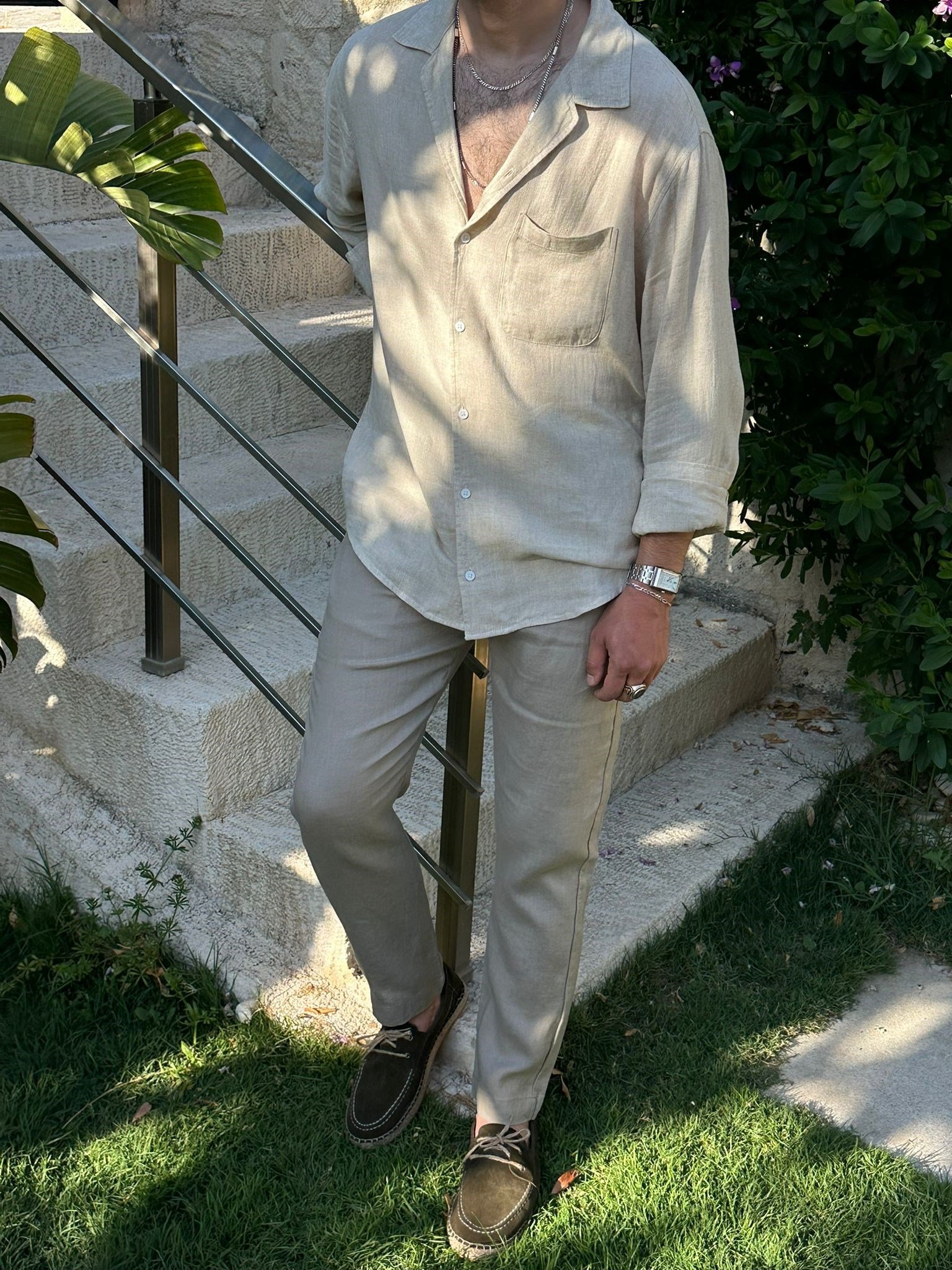 İtaliano Keten Gömlek