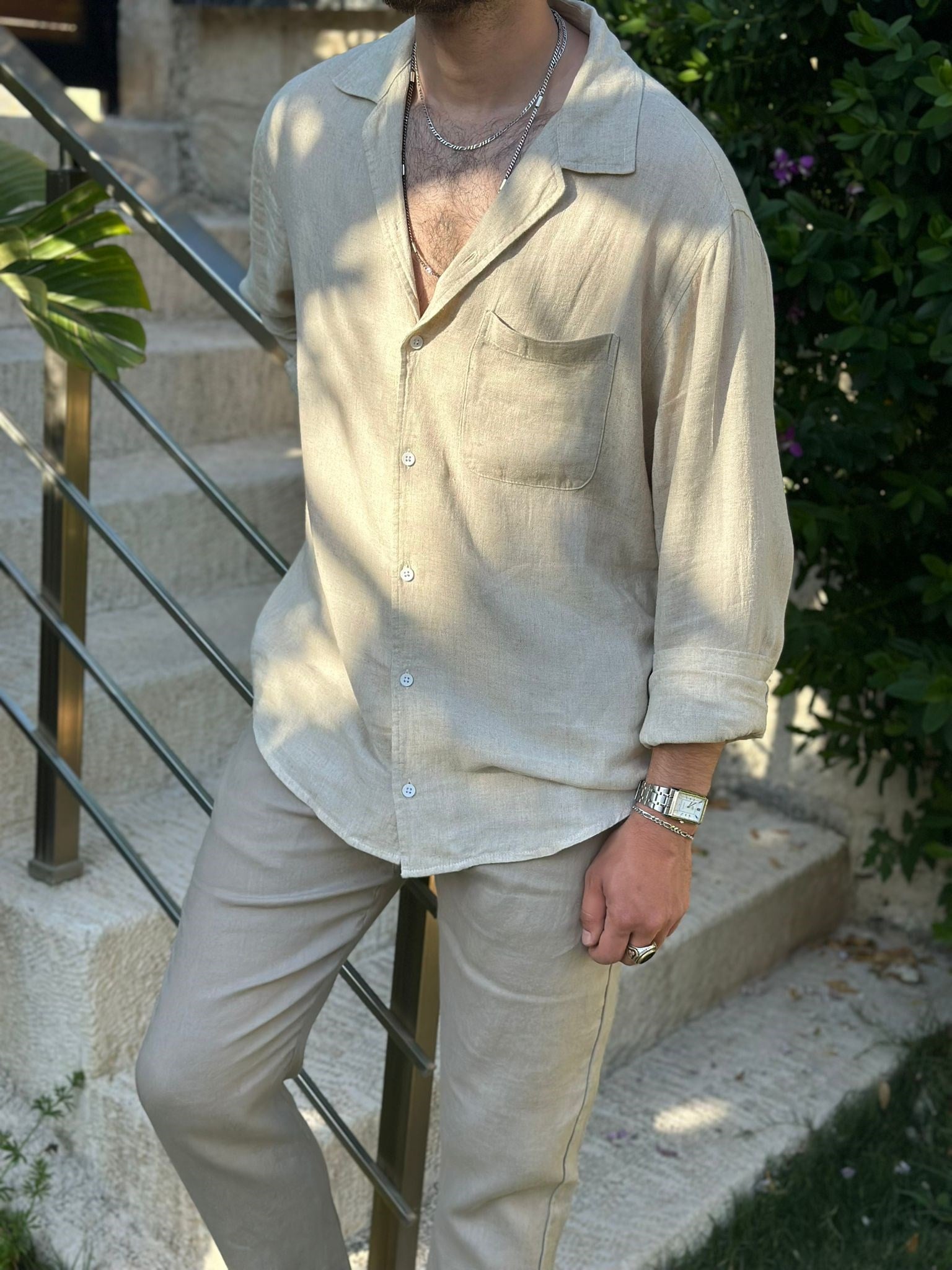 İtaliano Keten Gömlek