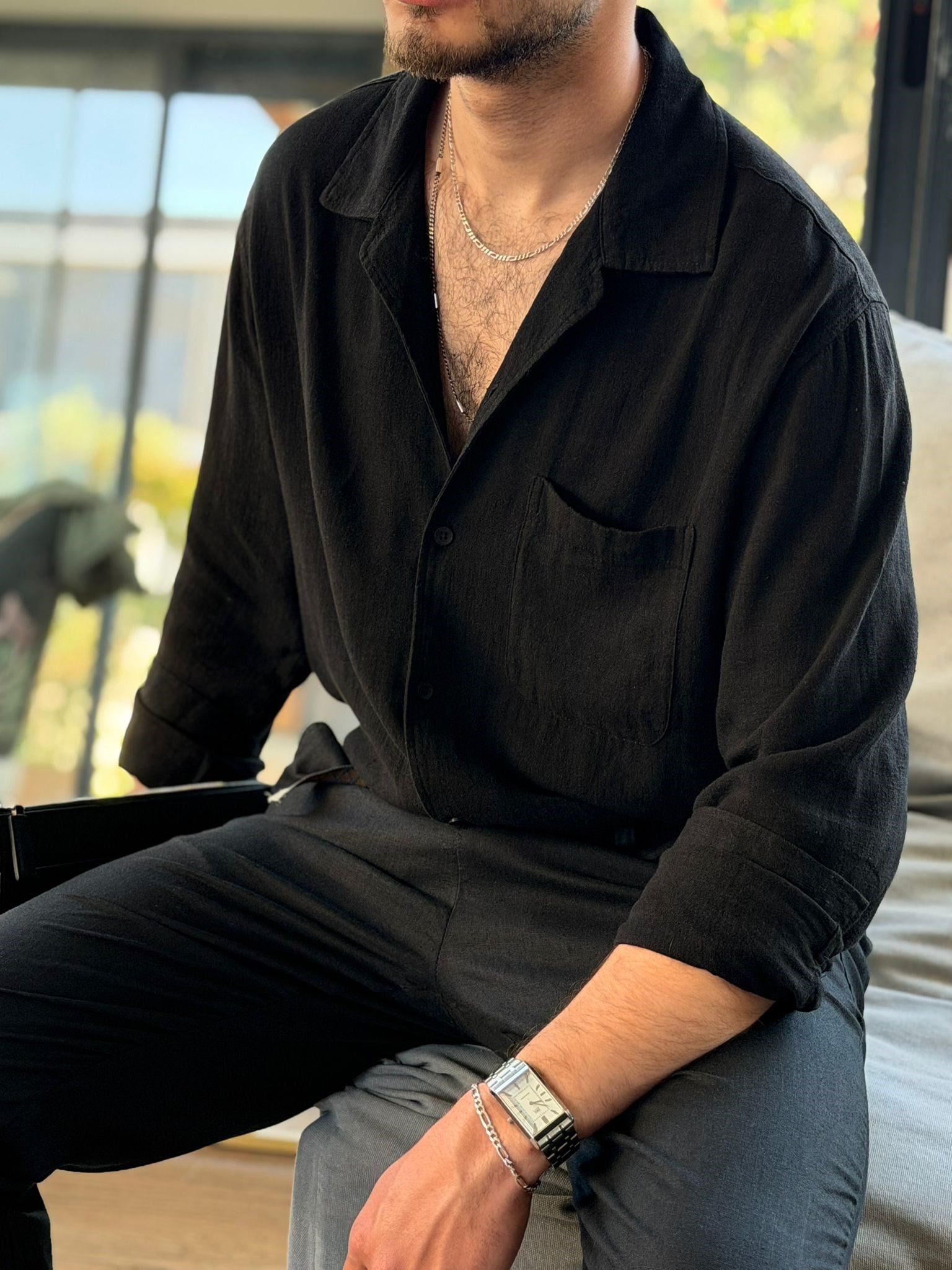 İtaliano Keten Gömlek