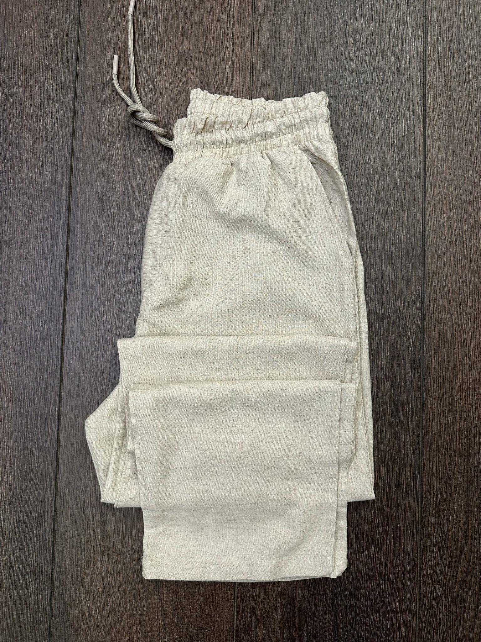 Keten Baggy Jogger Pantolon