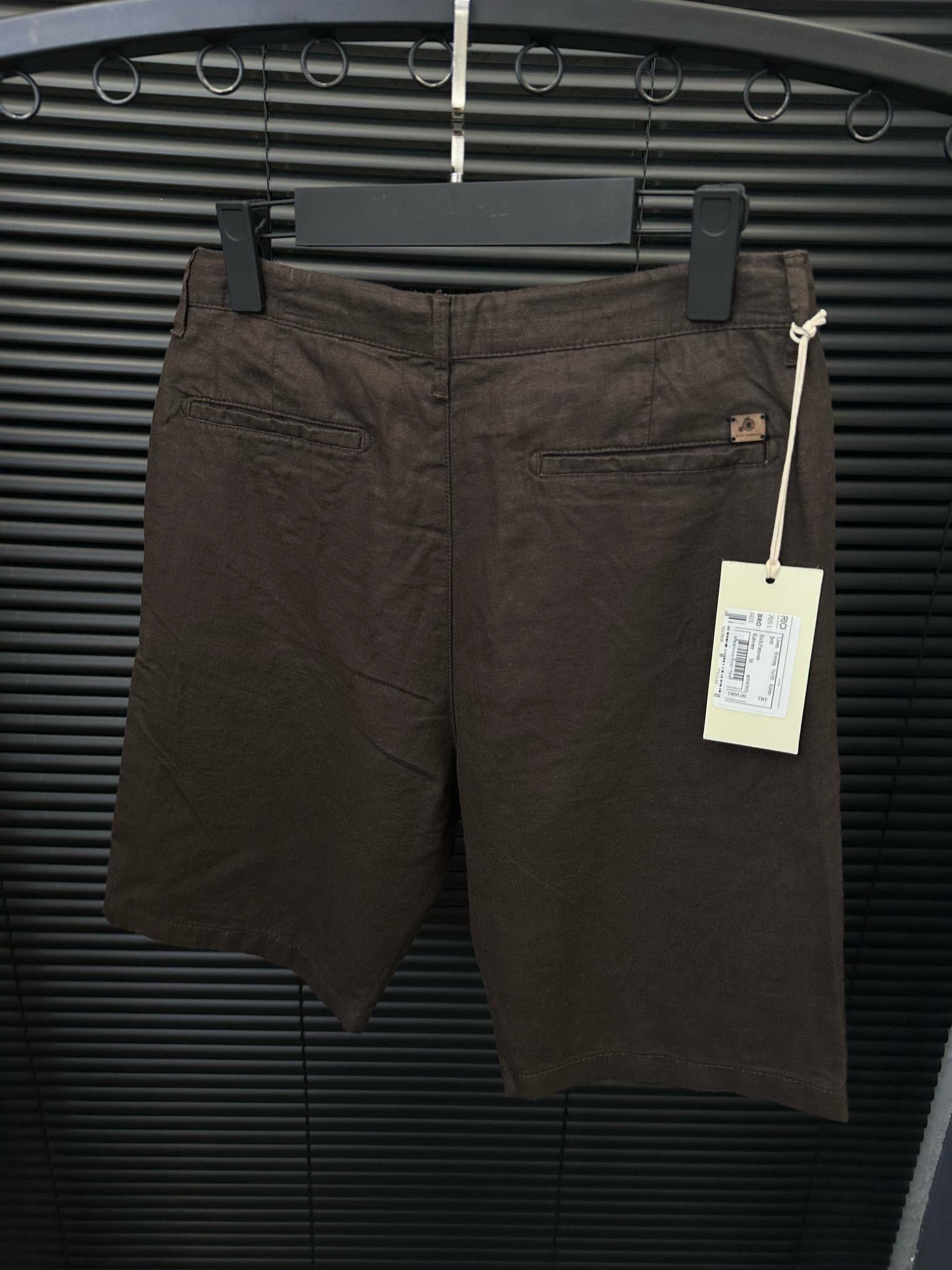 Linen Kumaş %100 Keten Şort
