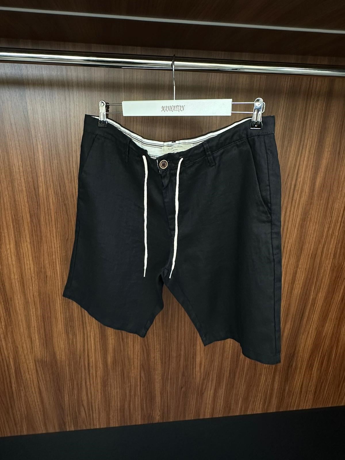 Linen Kumaş %100 Keten Şort