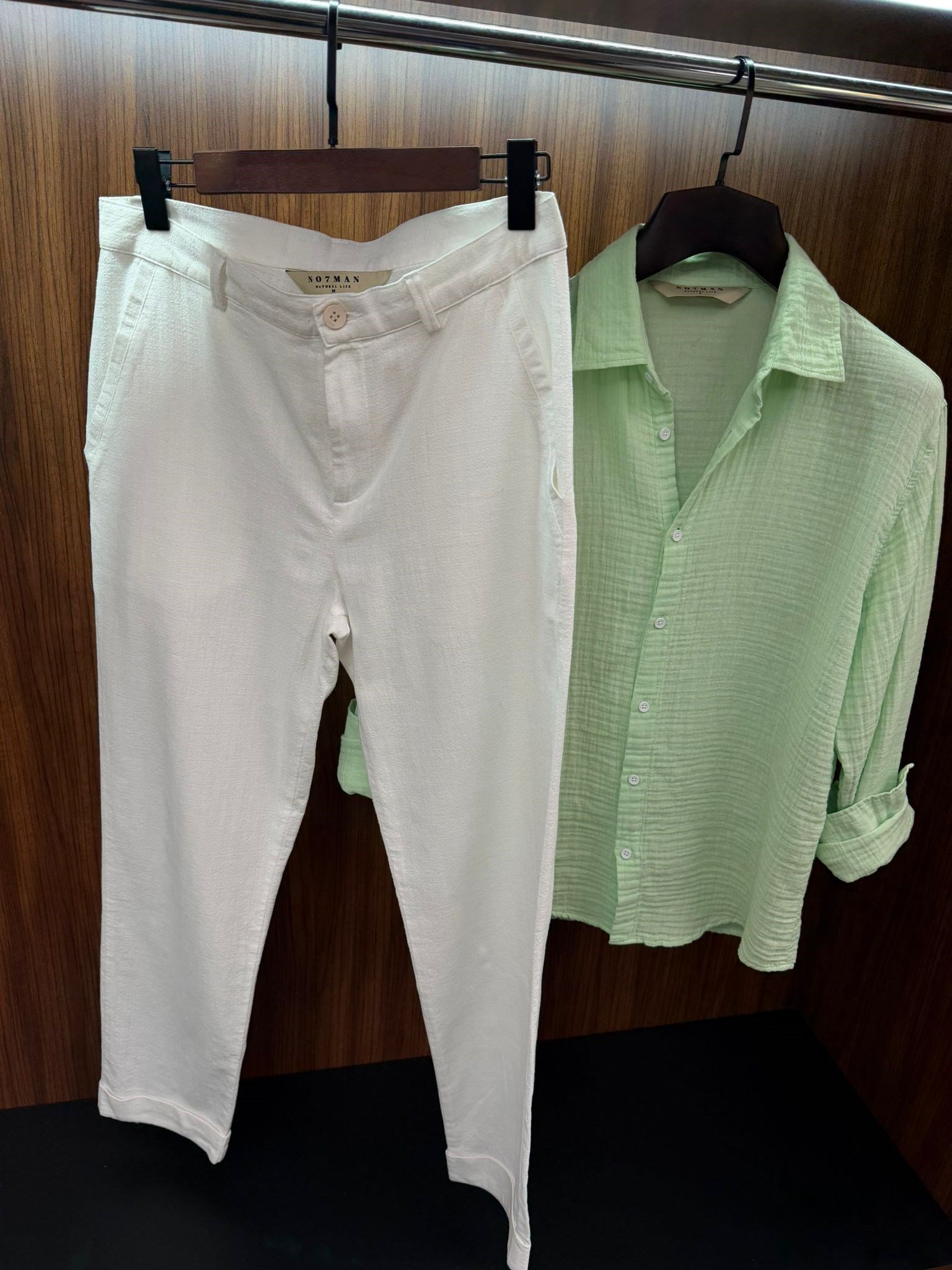 Mikonos Cep Detaylı Basic Müslin Gömlek