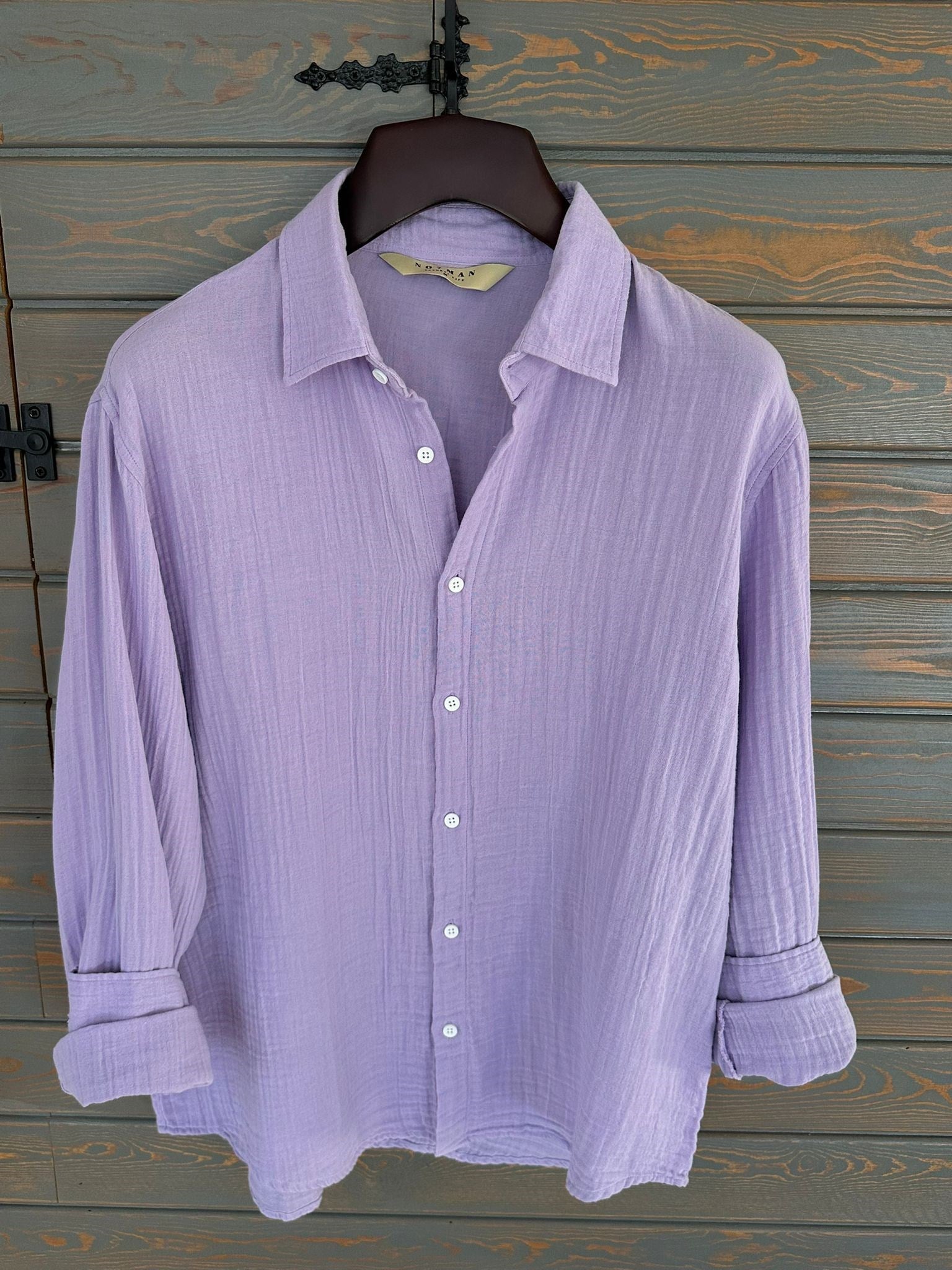 Mikonos Cep Detaylı Basic Müslin Gömlek