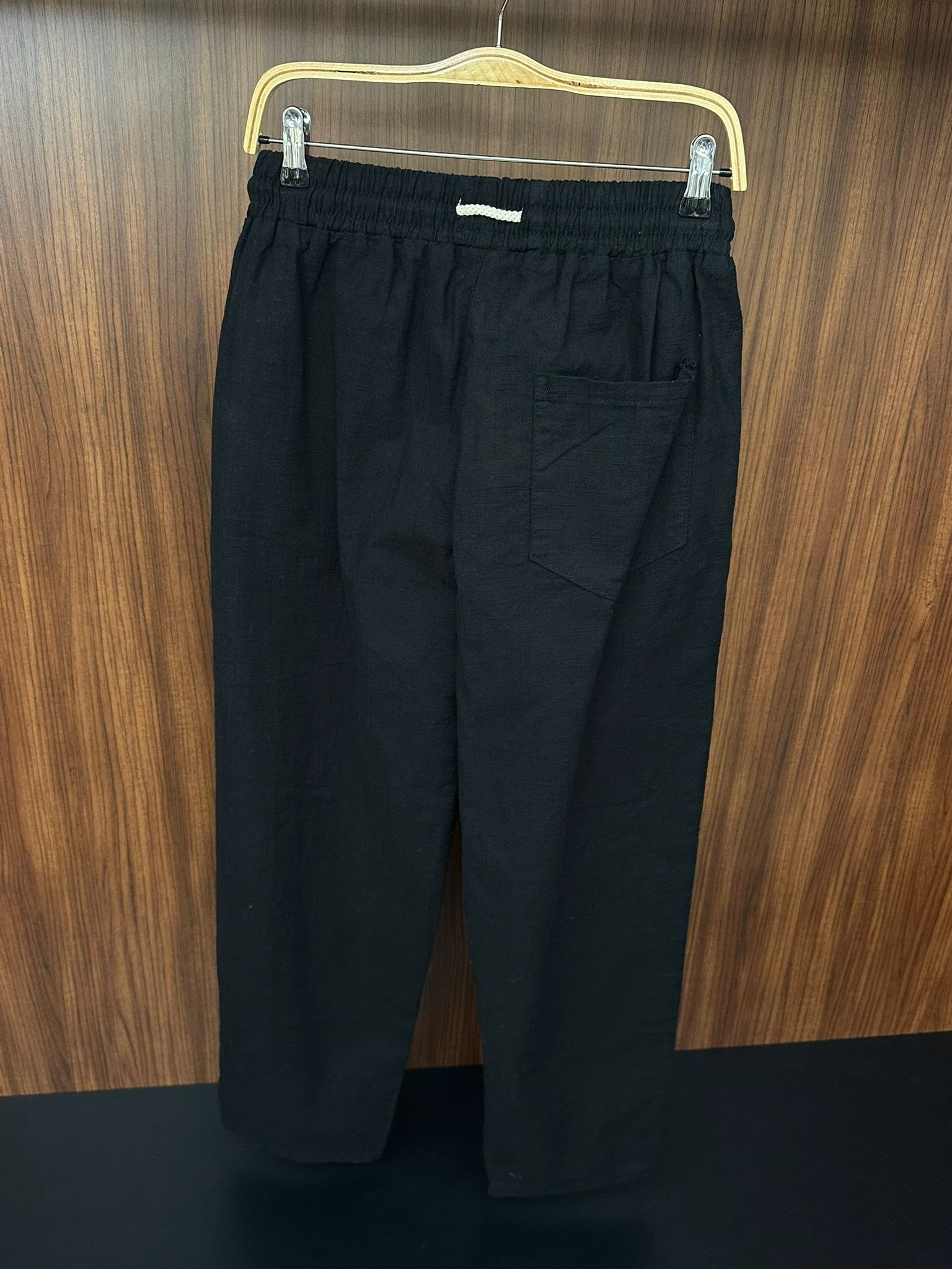 Pamuk Keten Baggy Pantolon