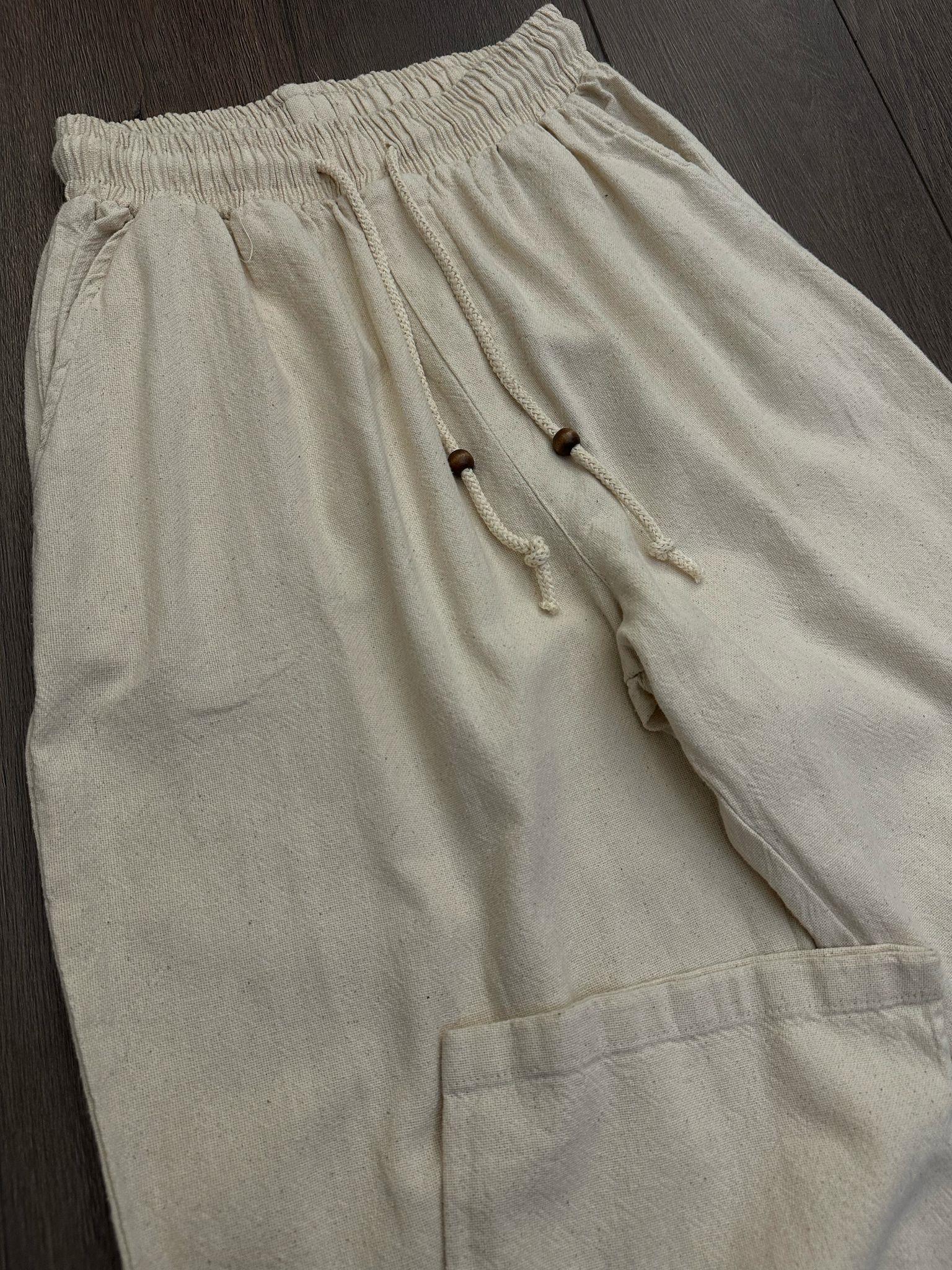 Panama Keten Pantolon