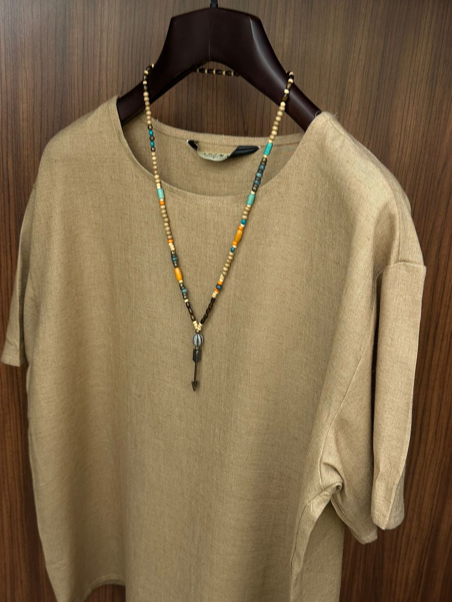 Rio Oversize Keten T-Shirt