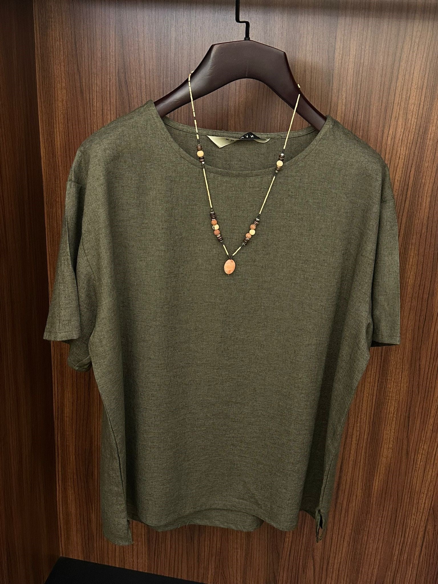 Rio Oversize Keten T-Shirt