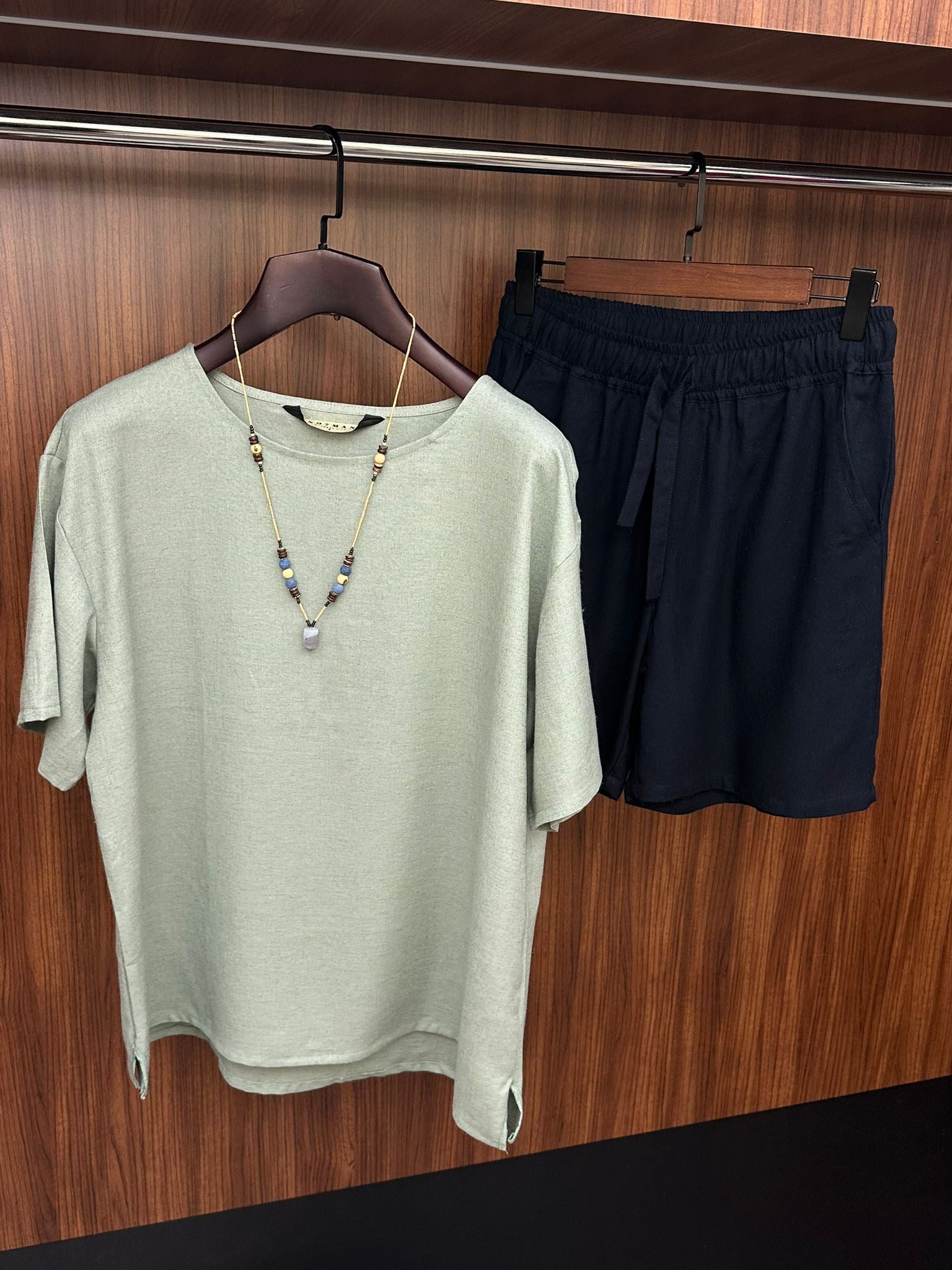 Rio Oversize Keten T-Shirt