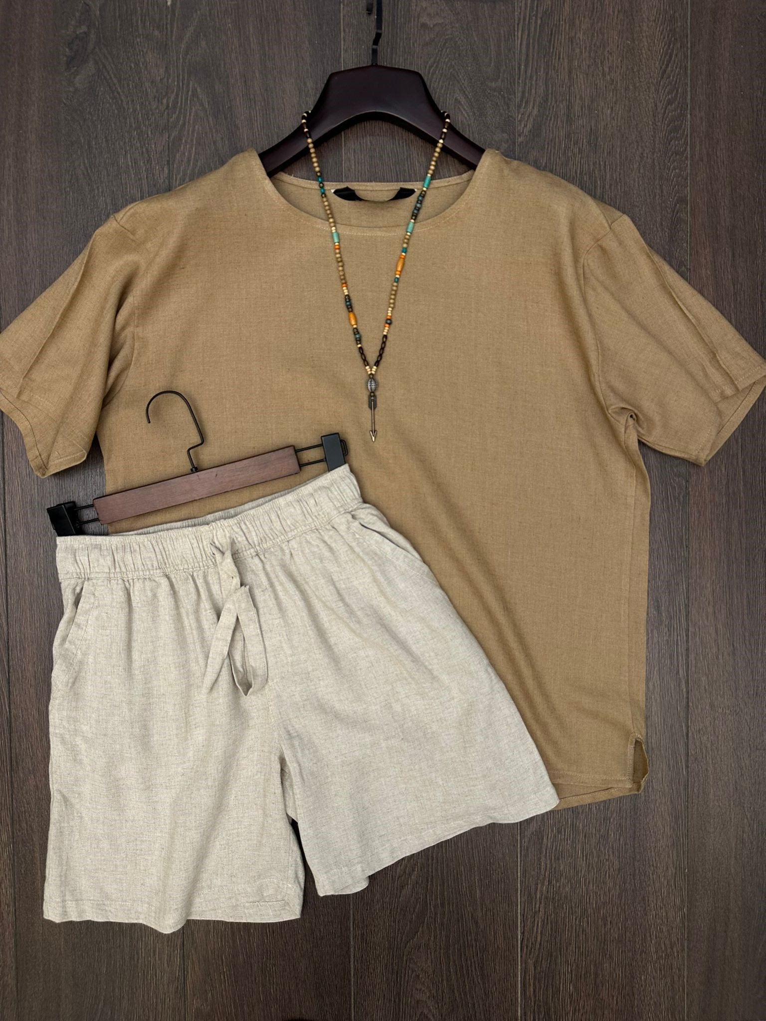Rio Oversize Keten T-Shirt