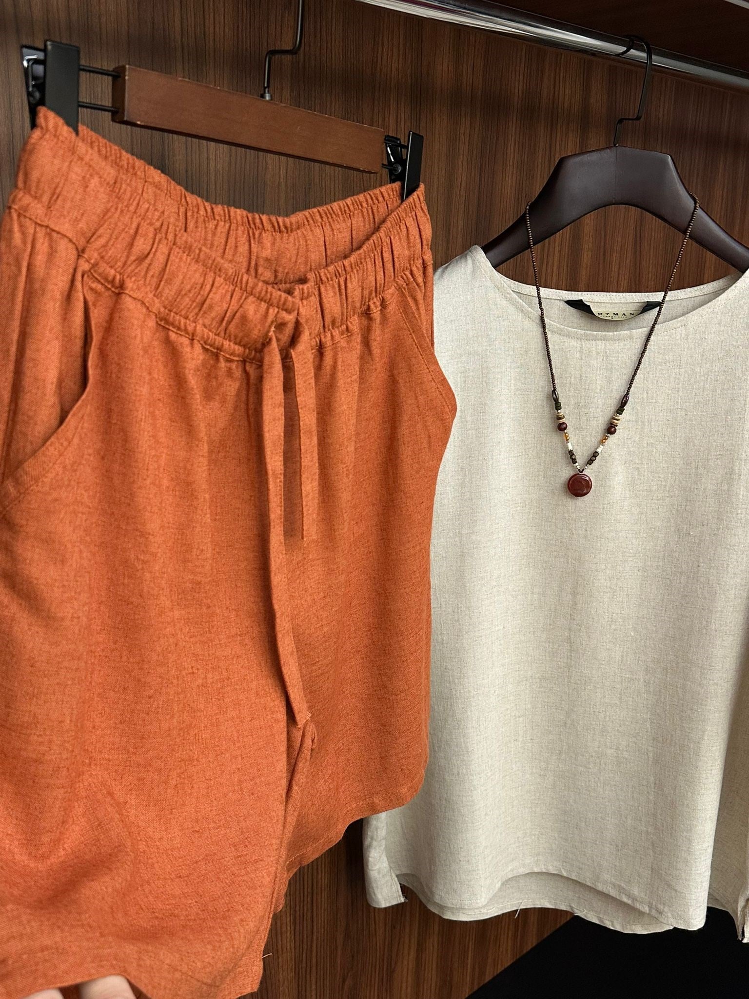 Rio Oversize Keten T-Shirt