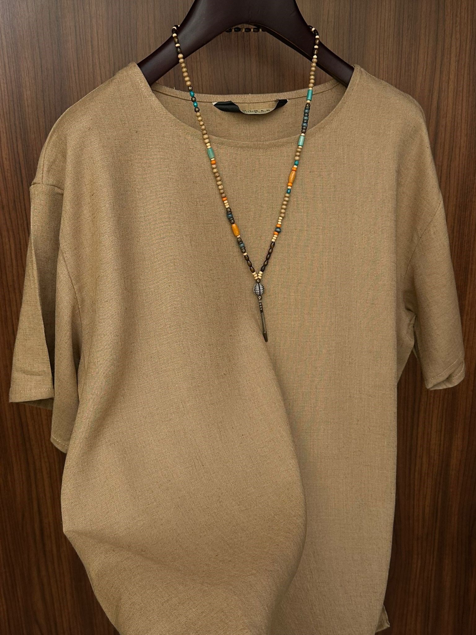 Rio Oversize Keten T-Shirt