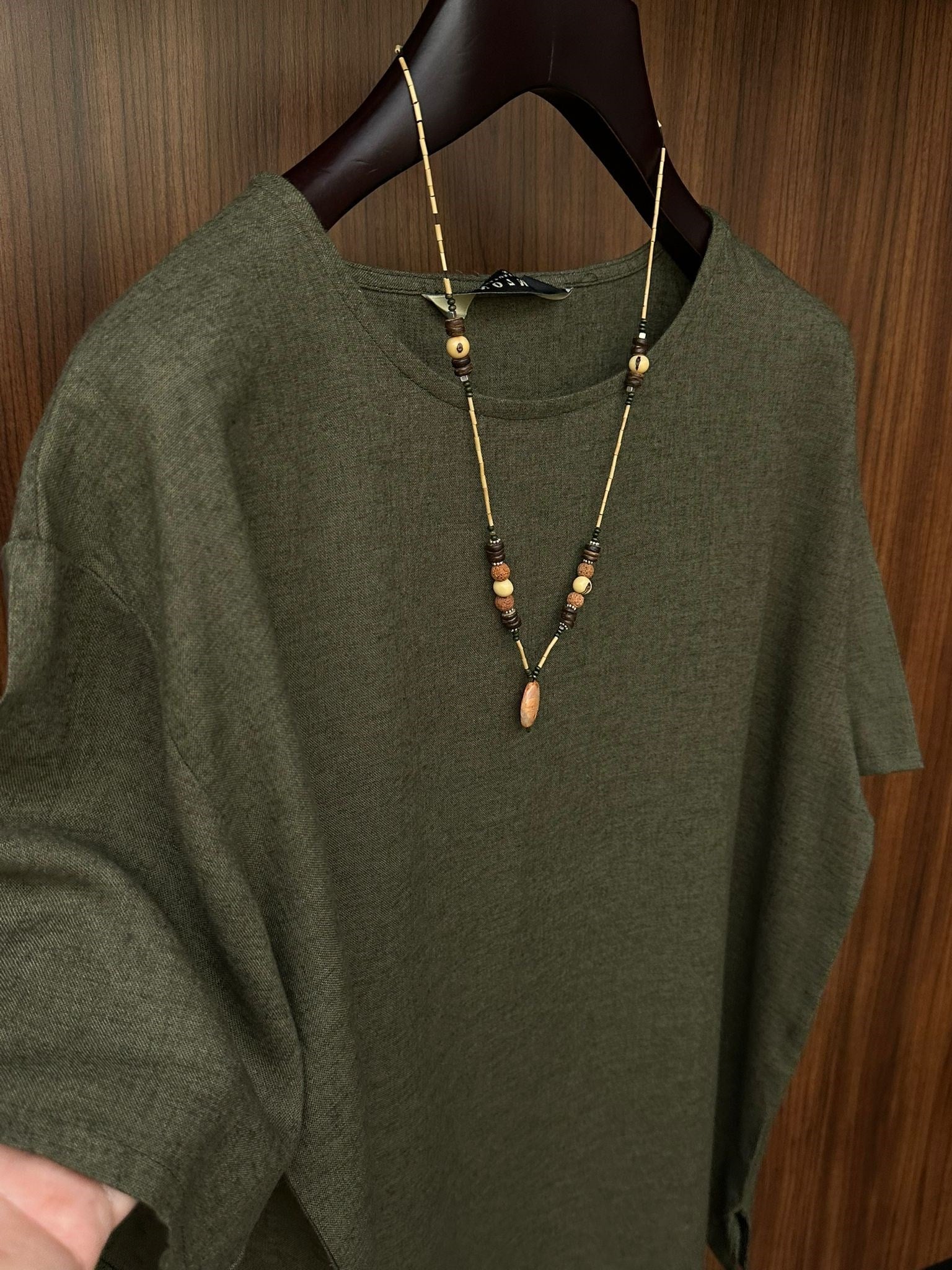 Rio Oversize Keten T-Shirt