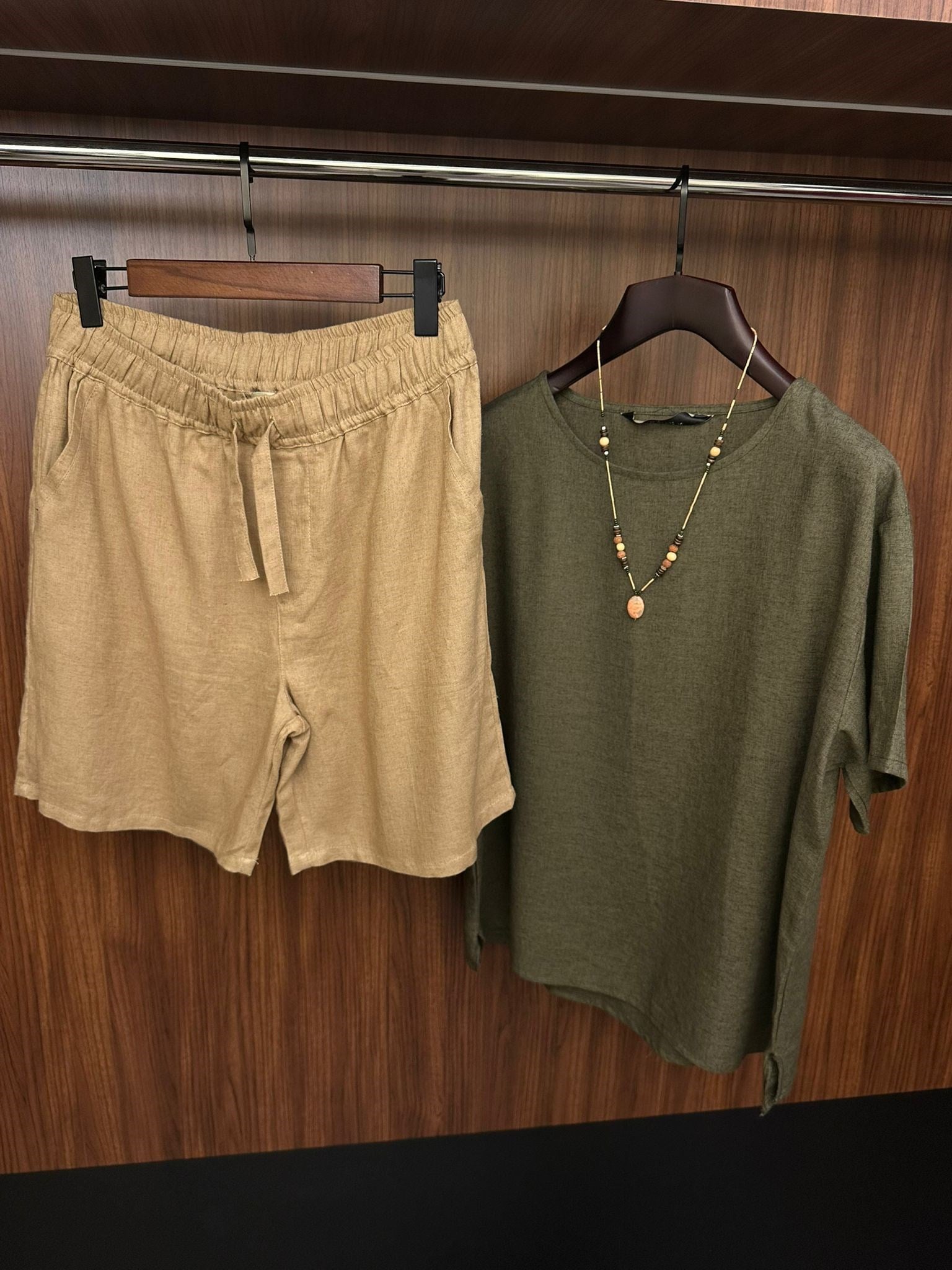 Rio Oversize Keten T-Shirt