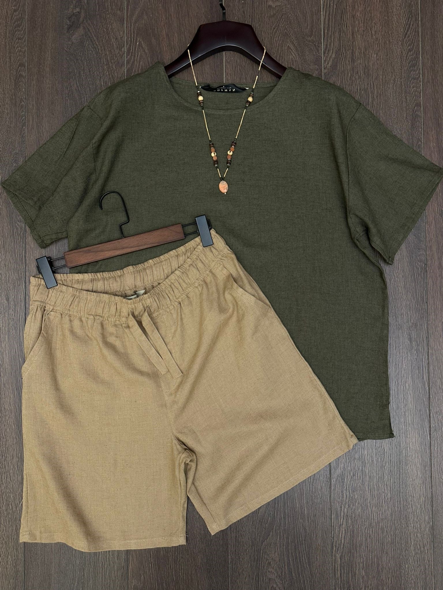 Rio Oversize Keten T-Shirt