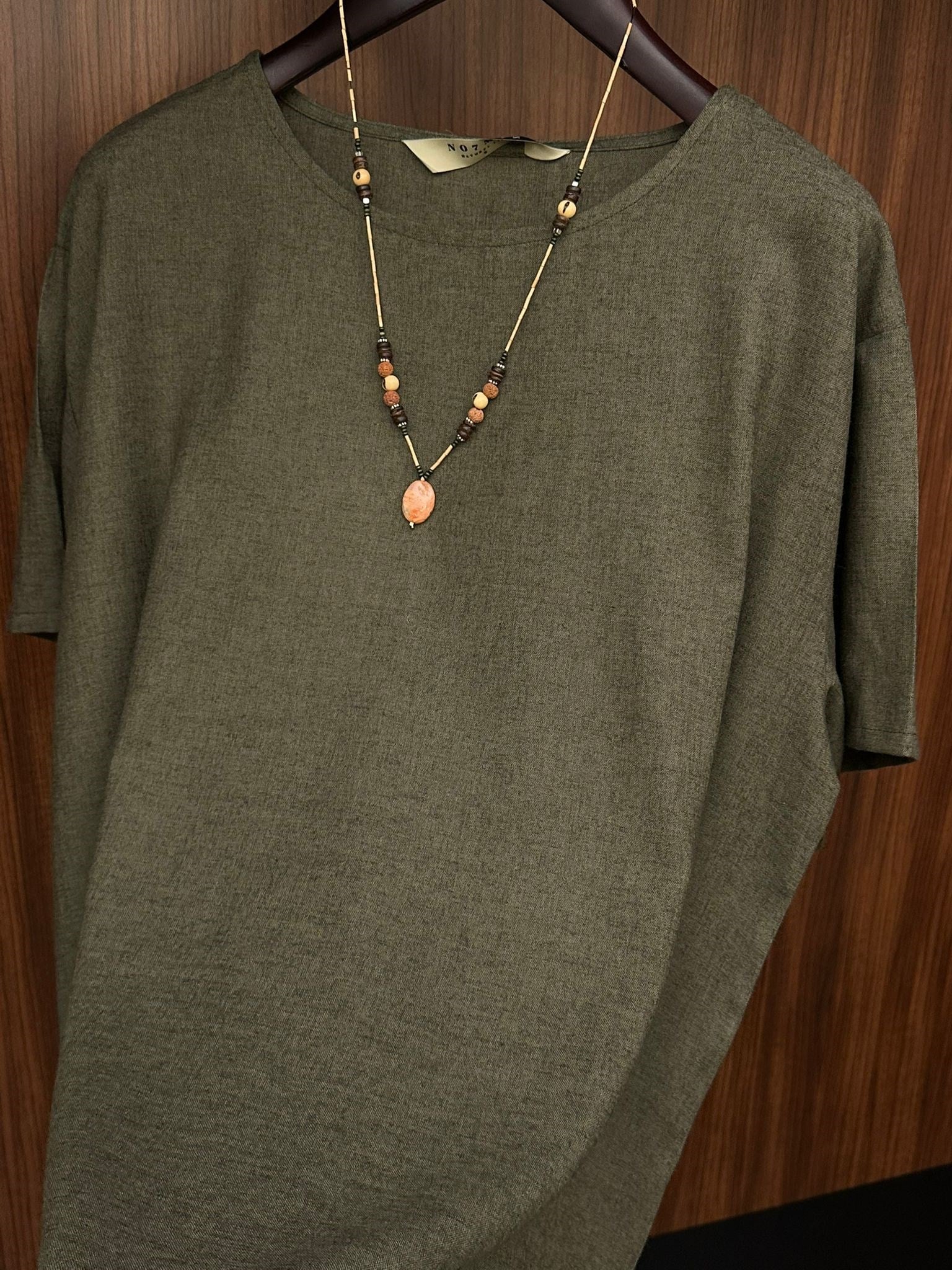 Rio Oversize Keten T-Shirt