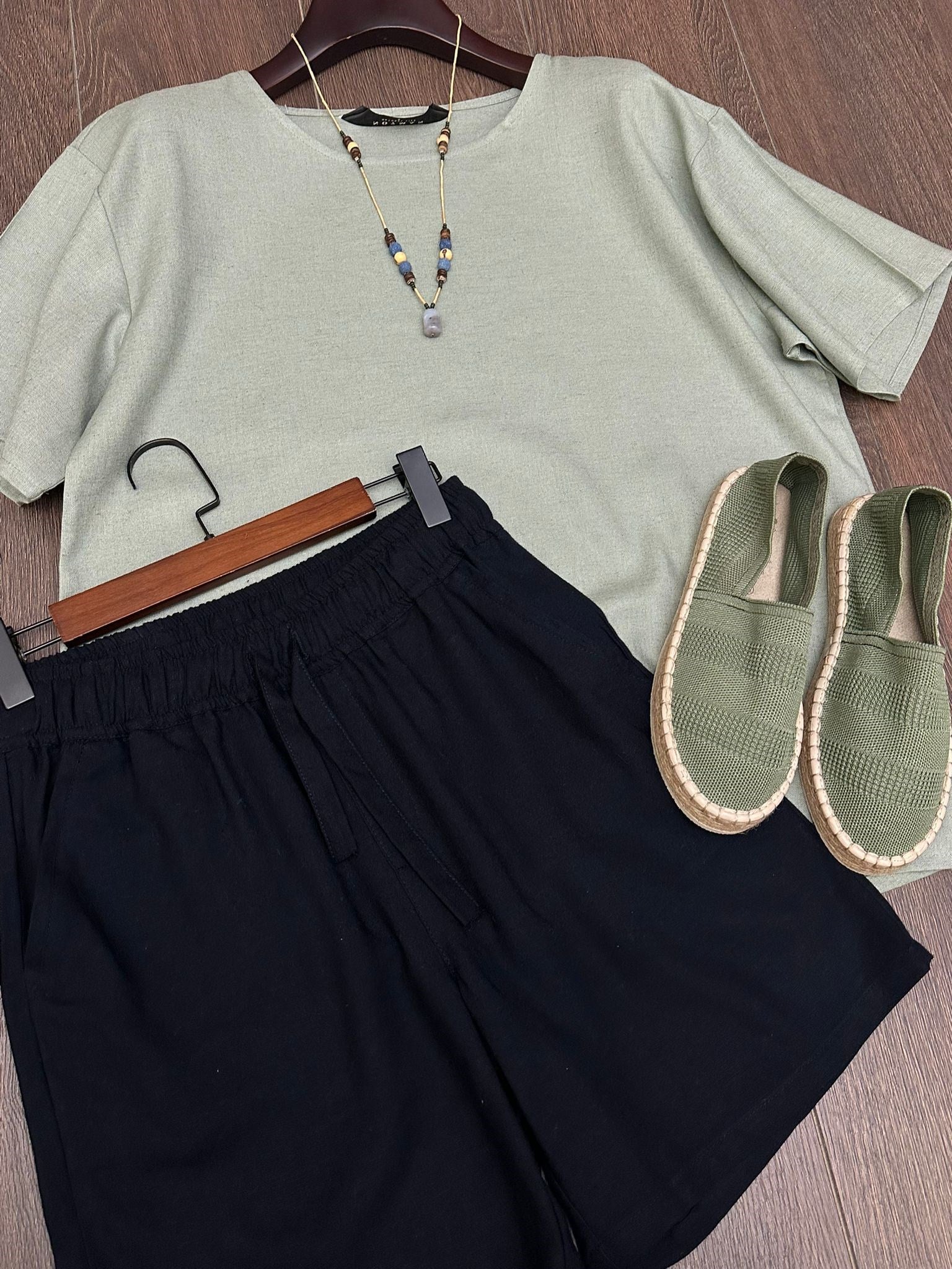 Rio Oversize Keten T-Shirt