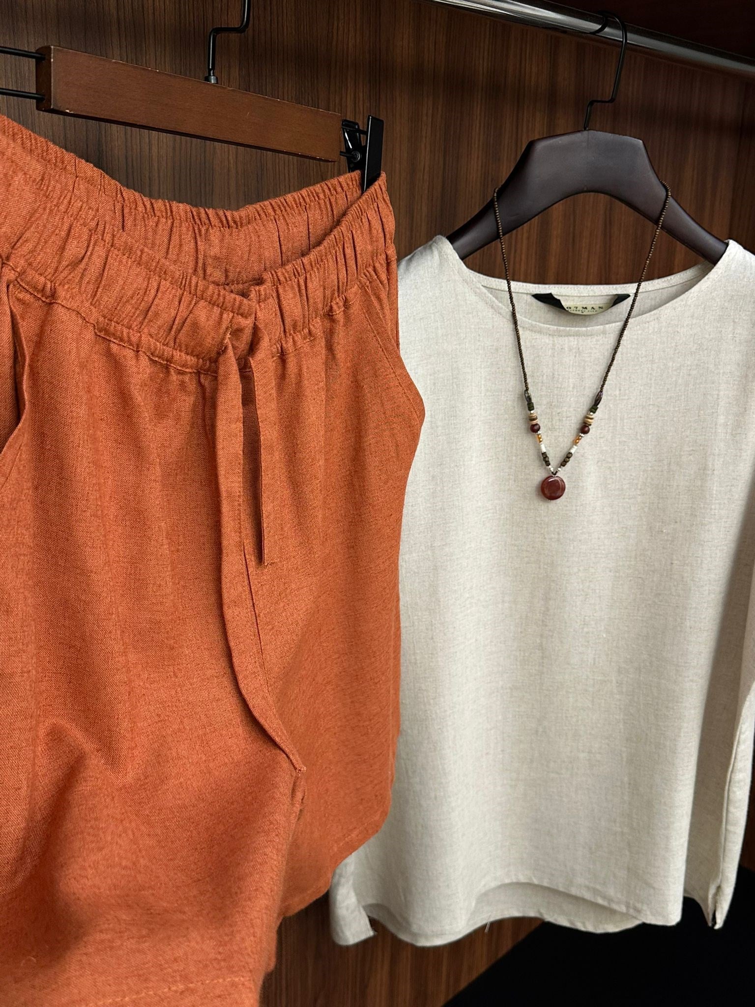 Rio Oversize Keten T-Shirt