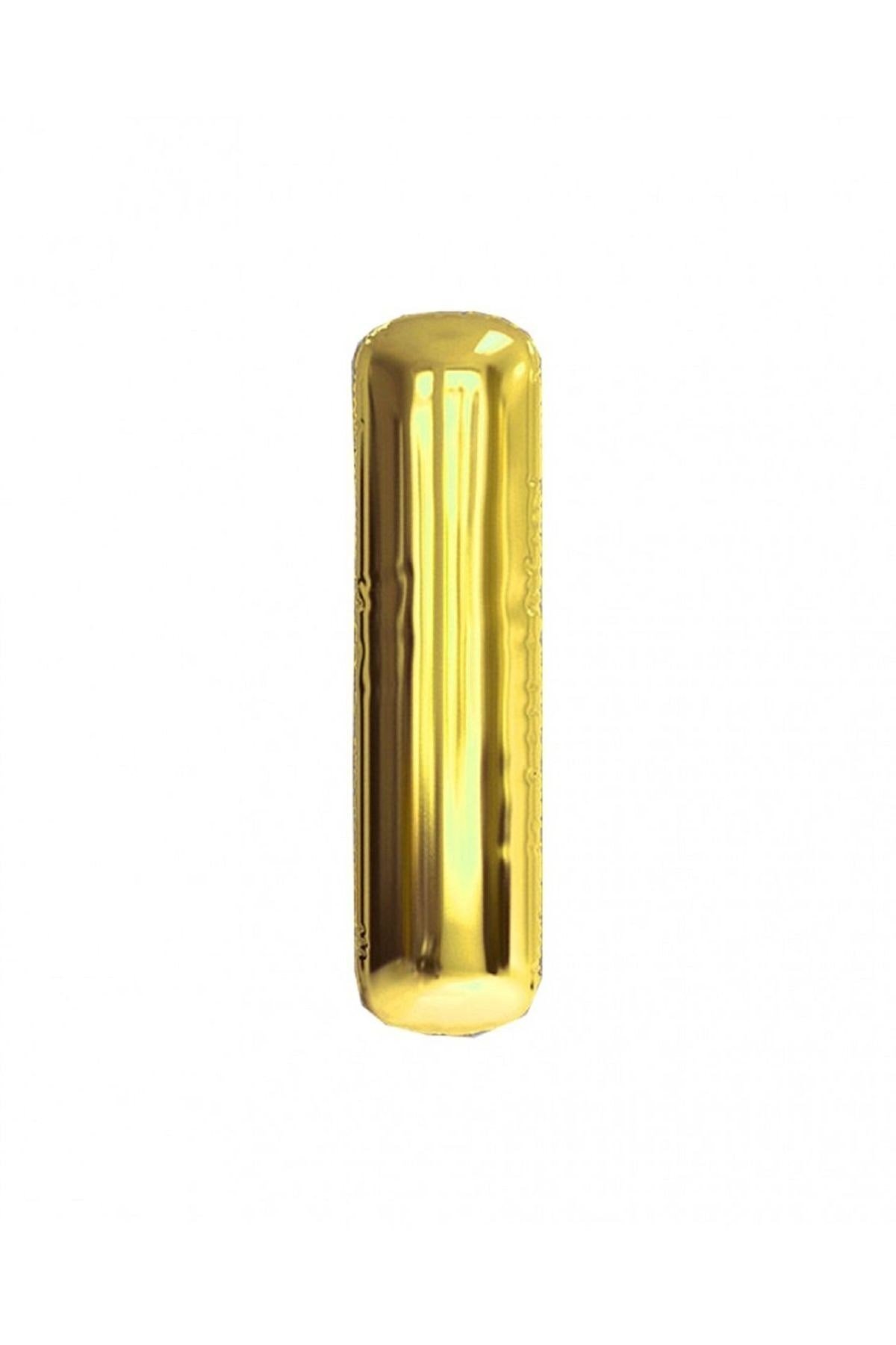 100 Cm Gold Büyük Boy Sarı Folyo Balon 40 Inç Altın I Harfi