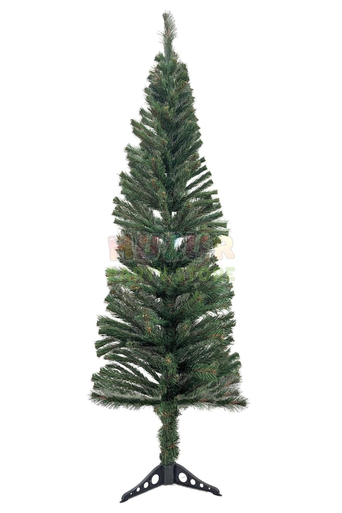 150 Cm Yılbaşı Çam Ağacı 114 Dallı Yeni Yıl Noel Ağacı Plastik Ayaklı Demir Gövdeli Ekonomik Model