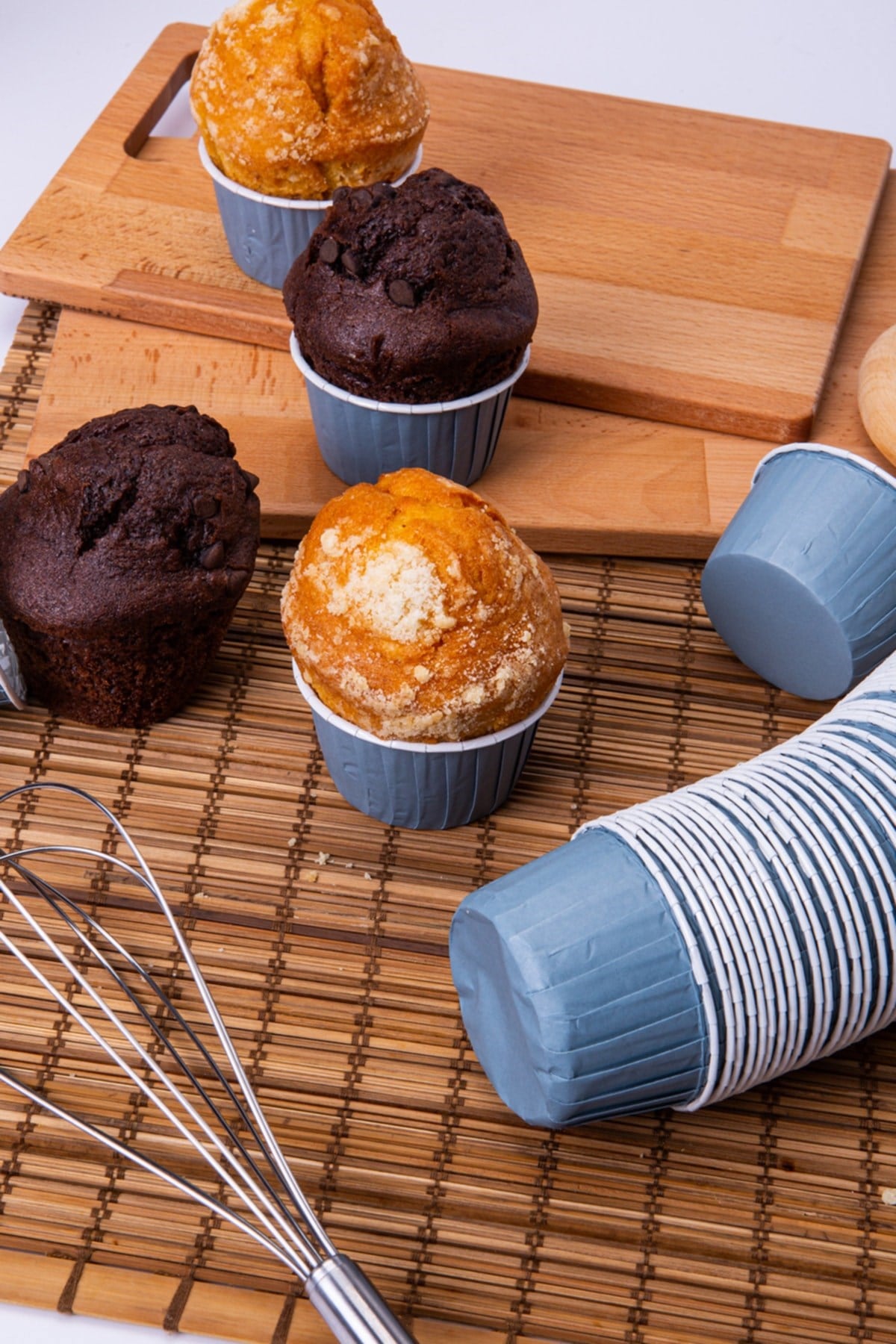 Antrasit Gri 50li Kek Kalıbı Fırında Dağılmayan 7x3.5 Cm Gümüş Muffin Kalıbı Cupcake Stand Kapsülü