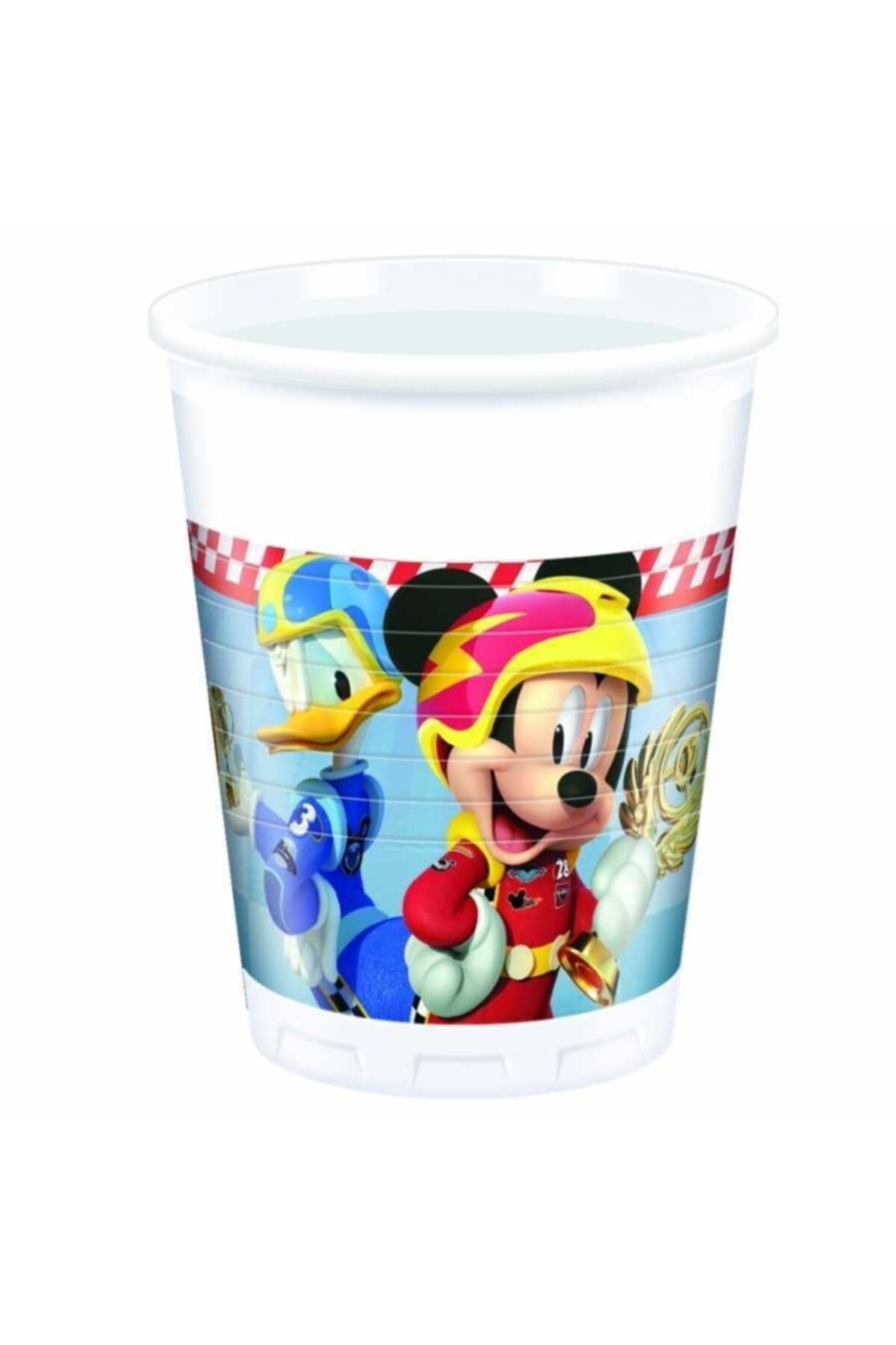Mickey Mouse Karakterli Bardak 8 Adet Figürlü Miki Fare Temalı Konsepti Kaliteli Lisanslı Ürün