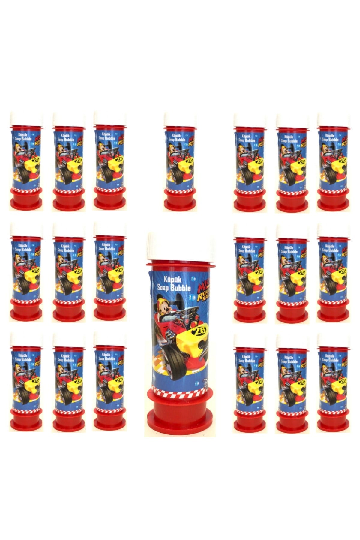 Mickey Mouse Temalı Köpük Balon 20'li 60ml