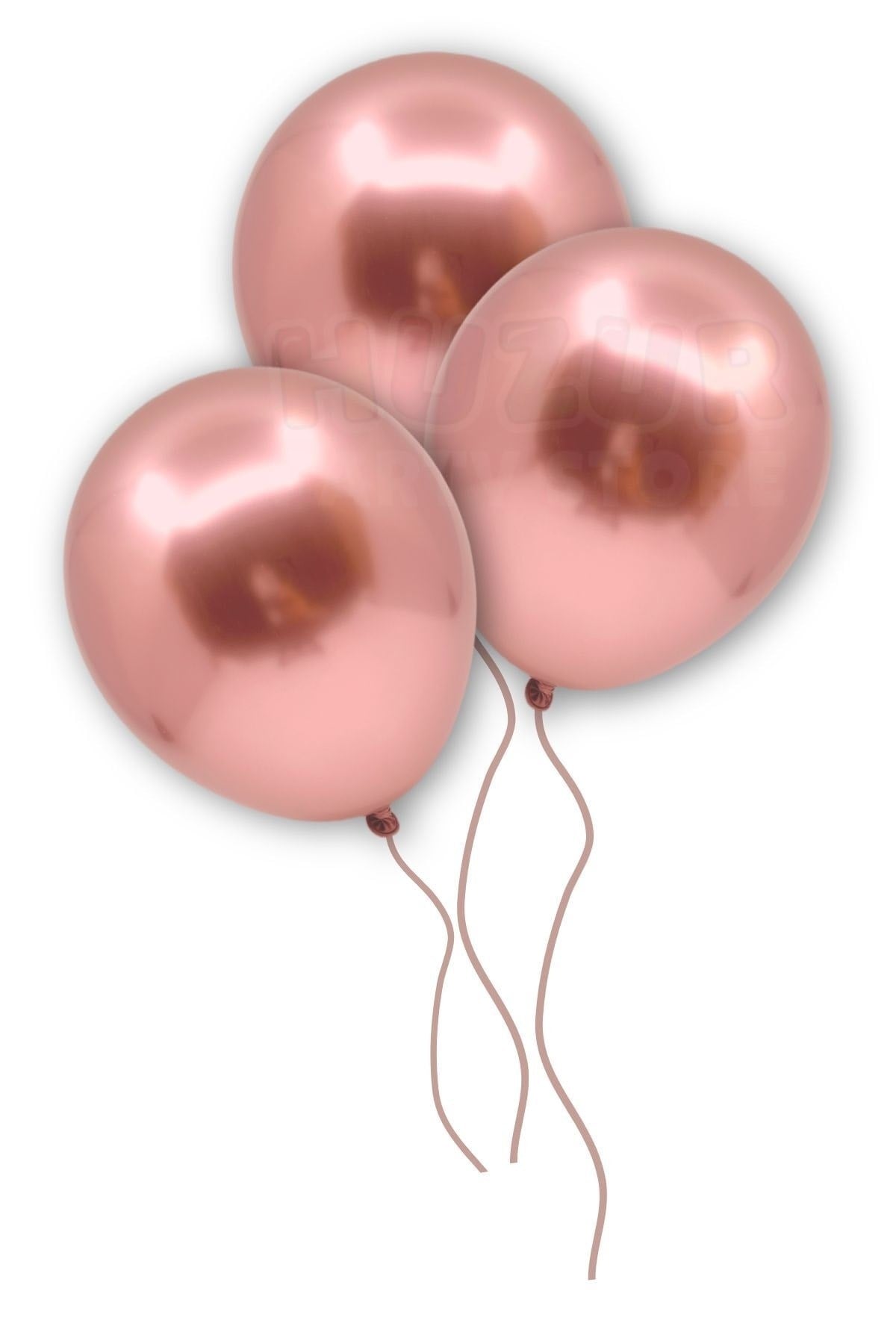 Rose Gold Renkli Krom Balon 10 Adet 30 Cm Bekarlığa Veda Partisi Bride To Be Doğum Günü Balonu Süs