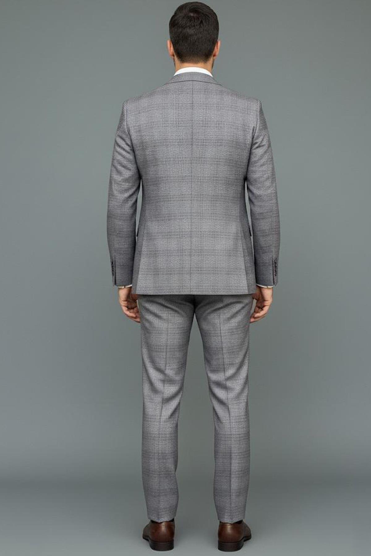 VEST SUIT Bordo - Sabri Özel