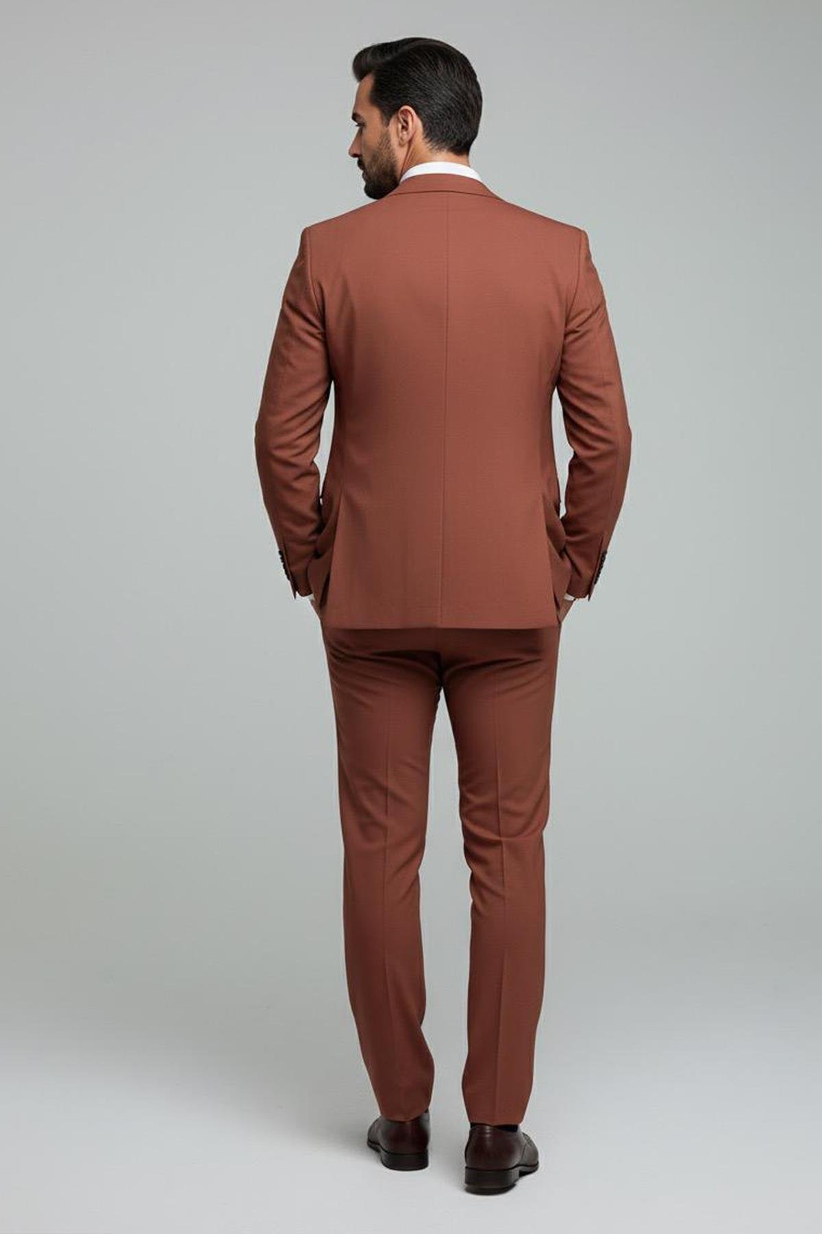 VEST SUIT Kiremit - Sabri Özel