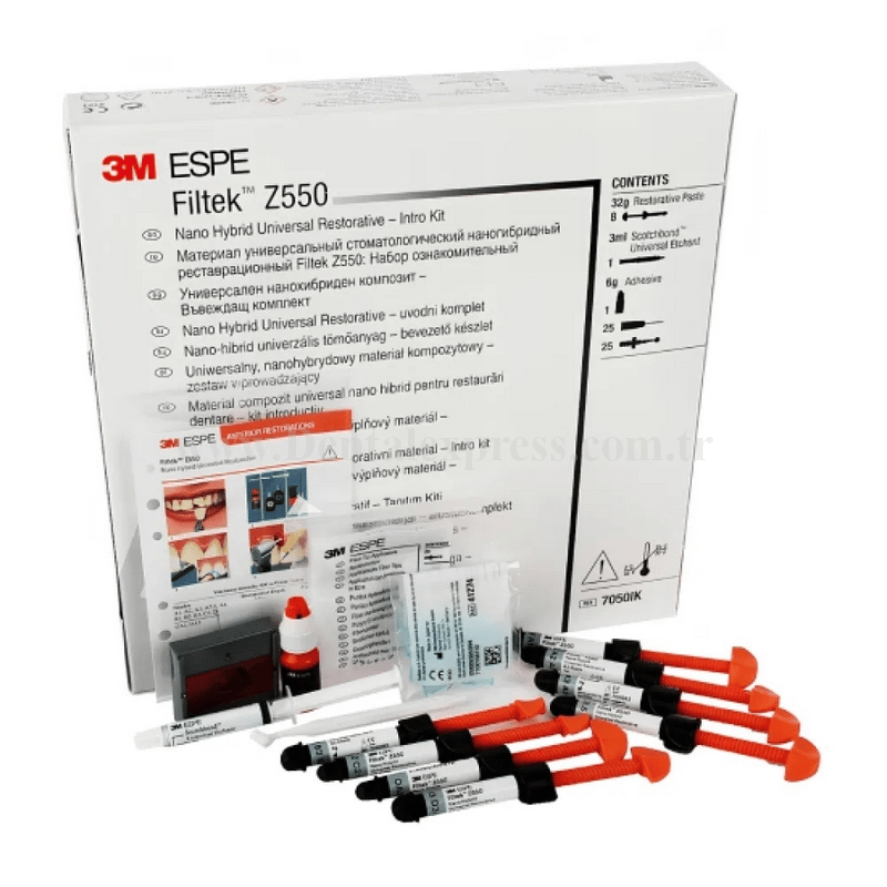 3M Espe Filtek Z550 Nano Hibrit Set - Nano Hibrit Kompozit Seti