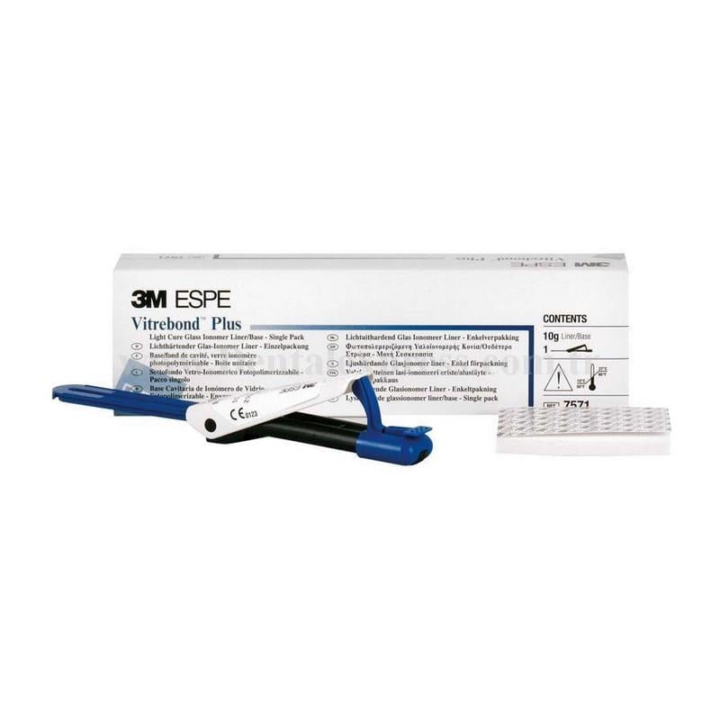 3M Vitrebond Plus Light Cure Glass Ionomer Liner GI Single 7571