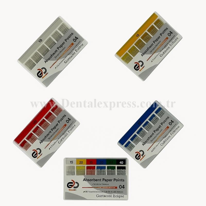 Golddent 0.4 Açılı Paper Points