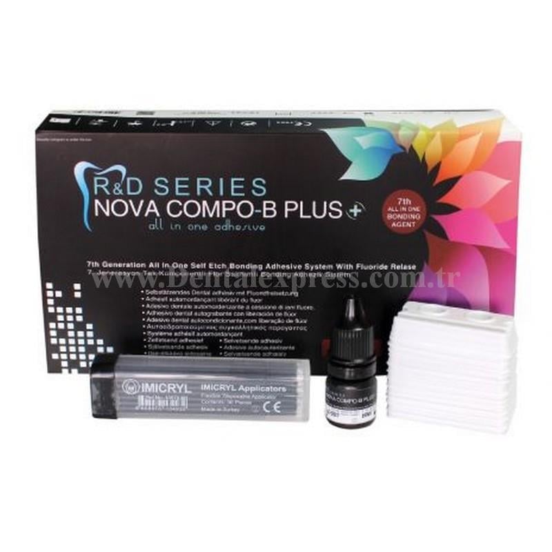 Imicryl Nova Compo B Plus All İn One Bonding Adeziv 0.1 ml Fırçalı Tek Doz