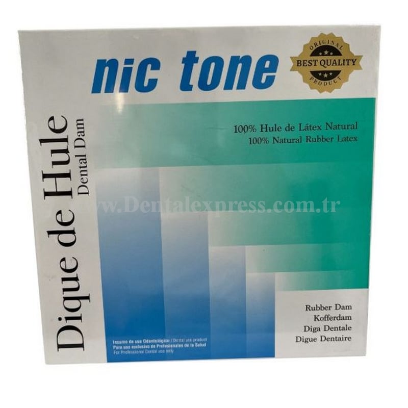 Nic Tone Dique de Hule Rubber Dam Lastiği