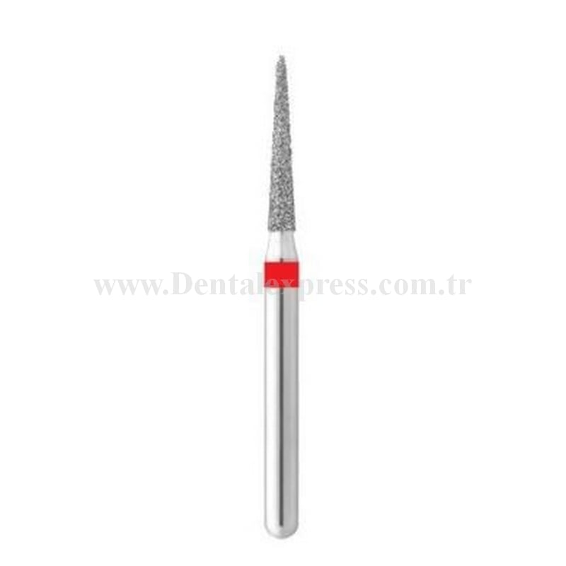 Omega Aeratör Elmas Alev Uçlu Frez Kırmızı