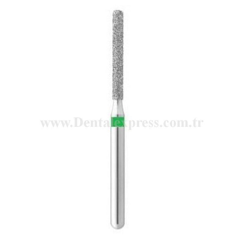 Omega Aeratör Elmas Uzun Fisür Frez Yeşil