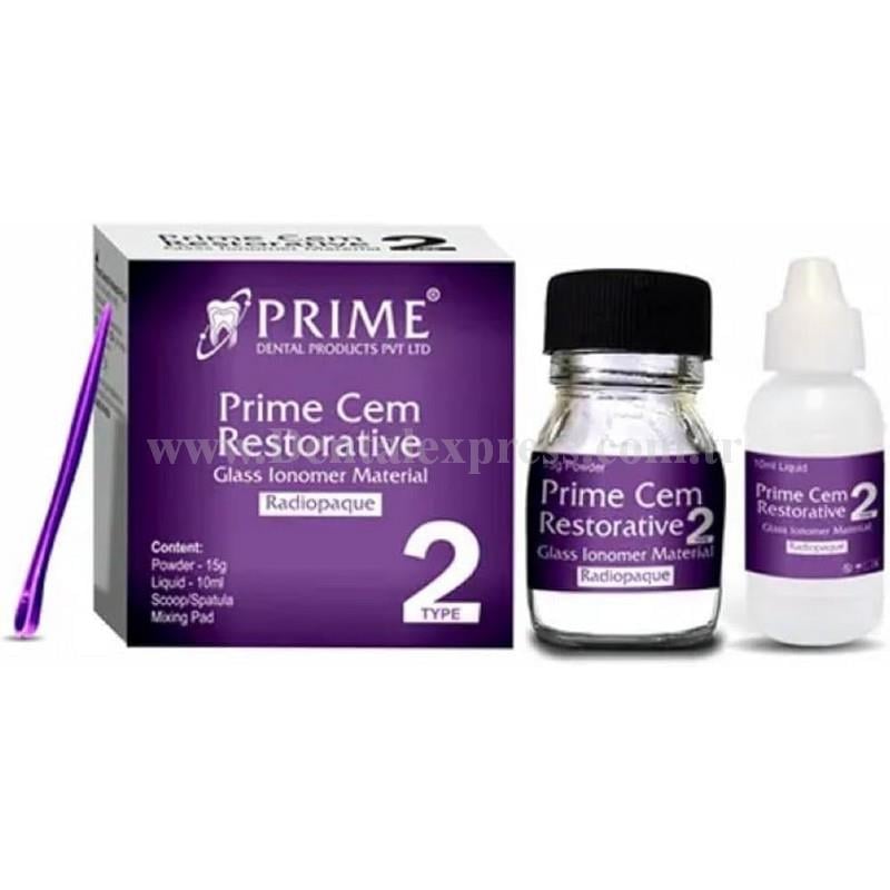 Prime Cem Restoratif - Cam İyonomer Siman