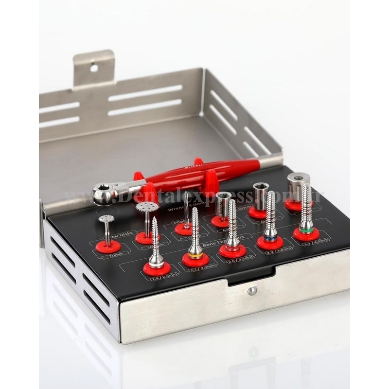 Queen Kemik Genişletme Frezi Bone Expender Set 12 Ad./Kaset
