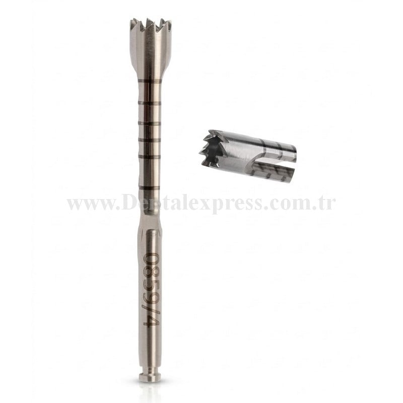 Queen Trefan Frez 4mm Uzun 3,5cm