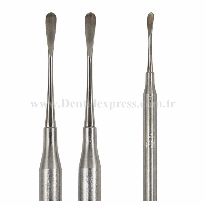 Savana Doğrusal Oval/Oval Periost Elevatörü 3,3mm/2,8mm 18cm