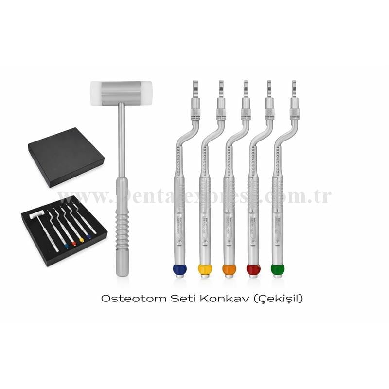 SCHWARZES Osteotom Seti