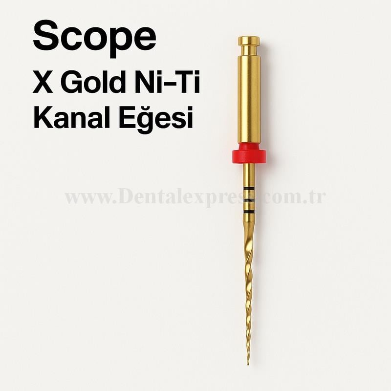 Scope Uni Gold Kanal Eğeleri