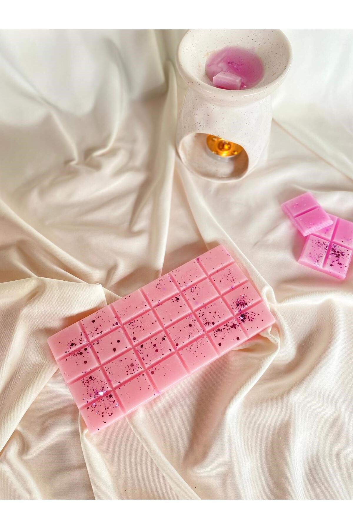 Buhurdanlık Koku Tableti %100 Soya Wax Melts Vegan Buhurdanlık Mumu City Sakura Kiraz Çiçeği Kokulu
