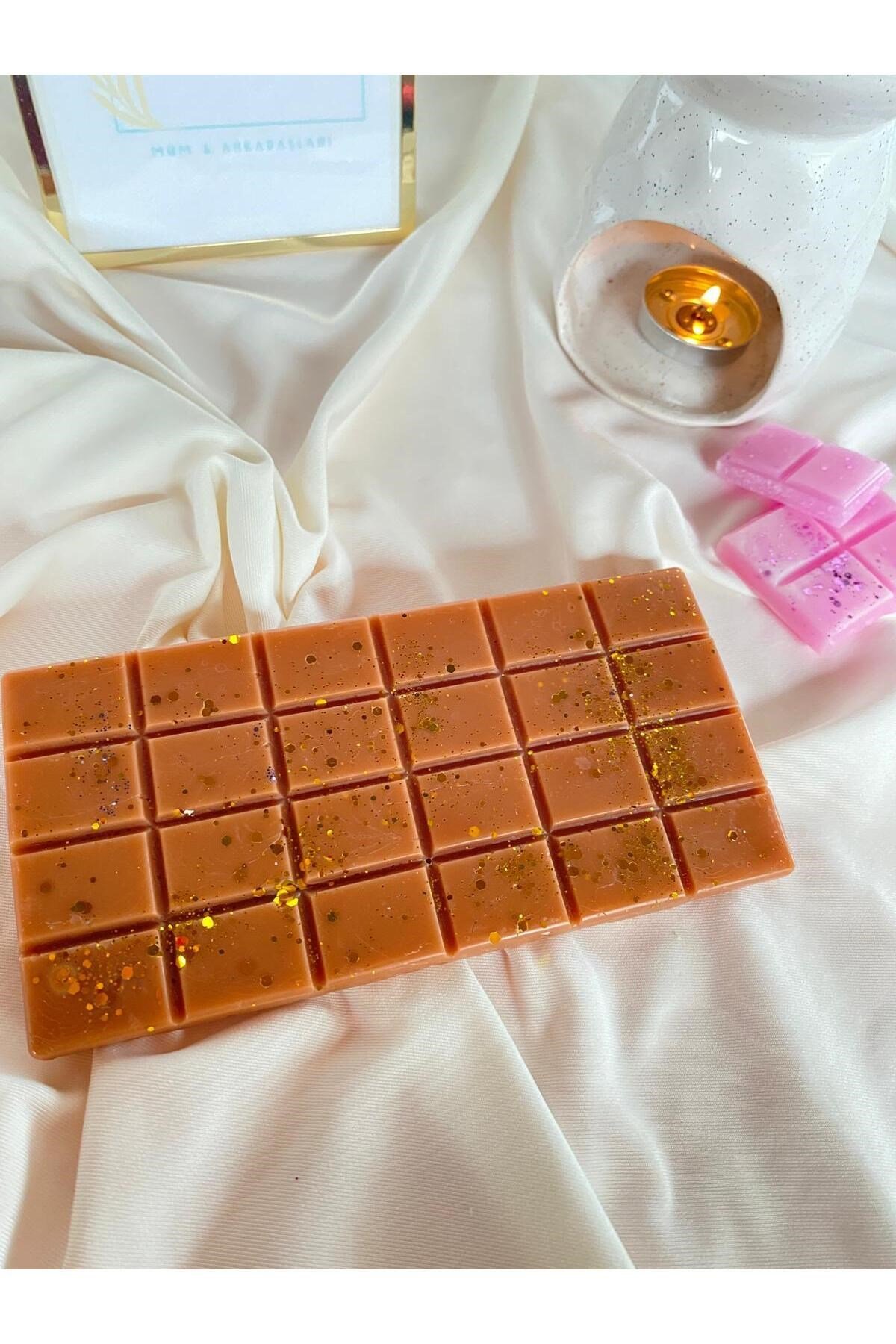Buhurdanlık Koku Tableti %100 Soya Wax Melts Vegan Buhurdanlık Mumu Çikolata Kokulu
