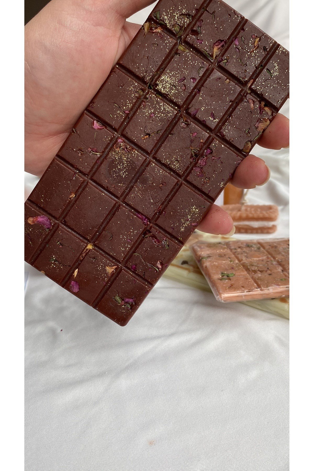 Çikolata Kokulu Buhurdanlık Koku Tableti %100 Soya Wax Melts Vegan Buhurdanlık Mumu