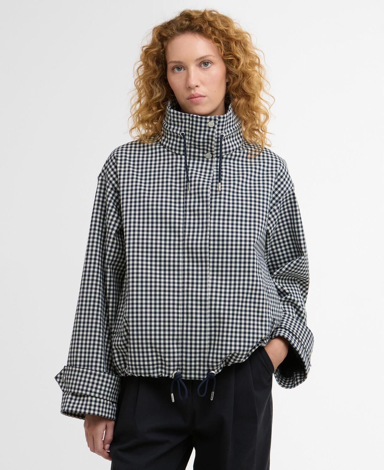 Barbour Bronwyn Check Showerproof Ceket
