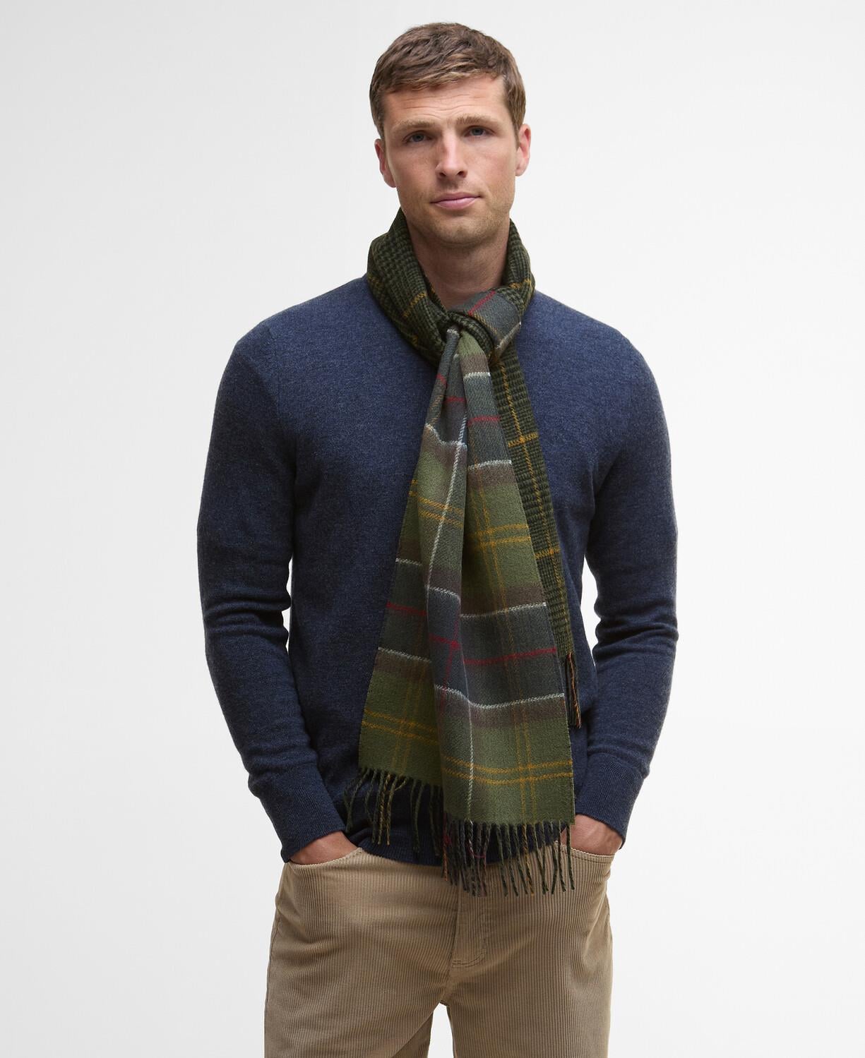 Barbour Dramside Çift Taraflı Atkı