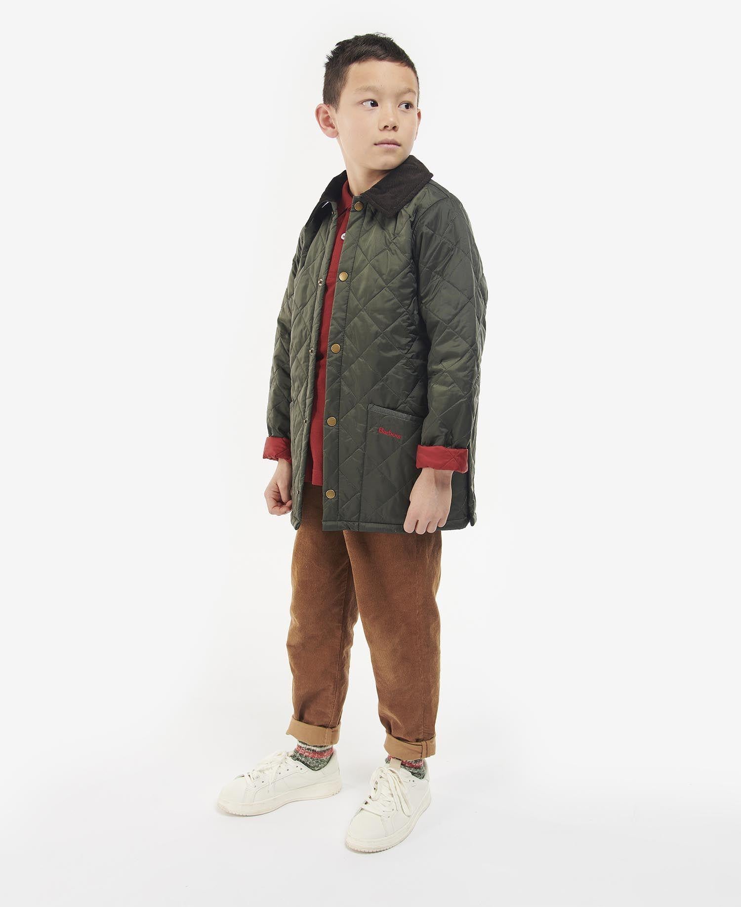 Barbour Erkek Çocuk Liddesdale Kapitone Ceket