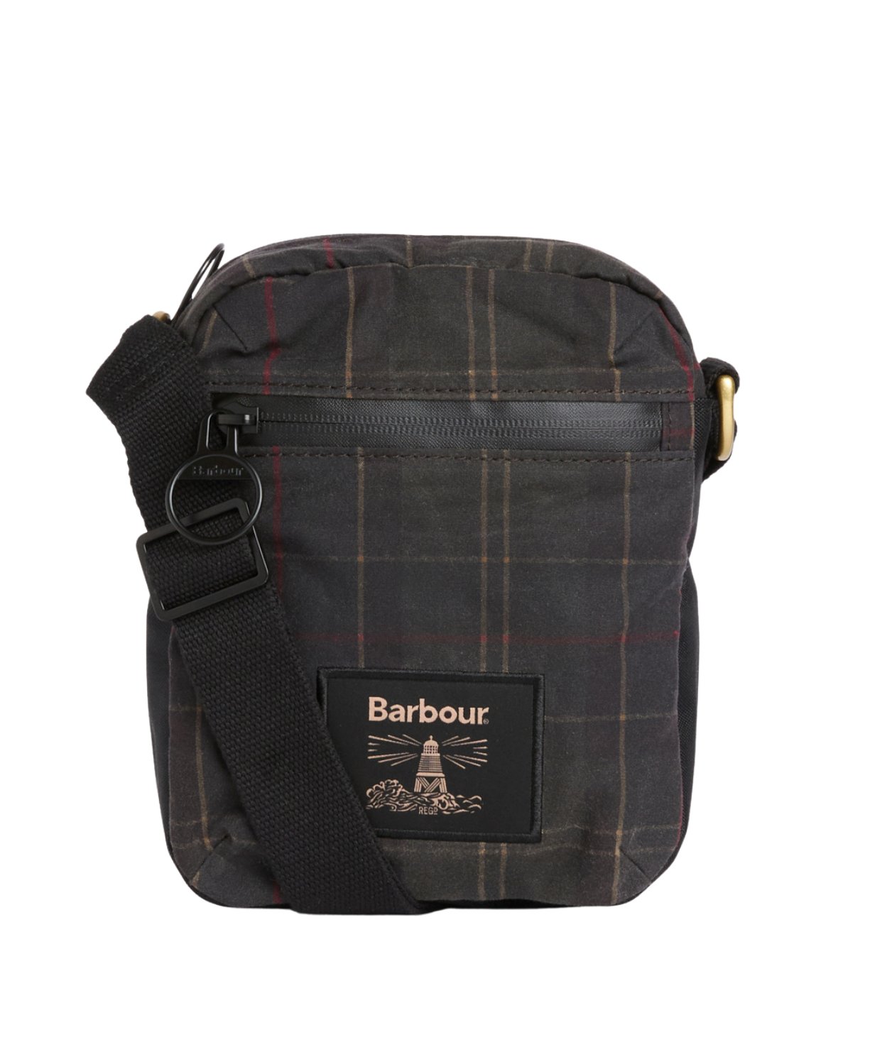 Barbour Field Tartan Yağlı Çapraz Çanta